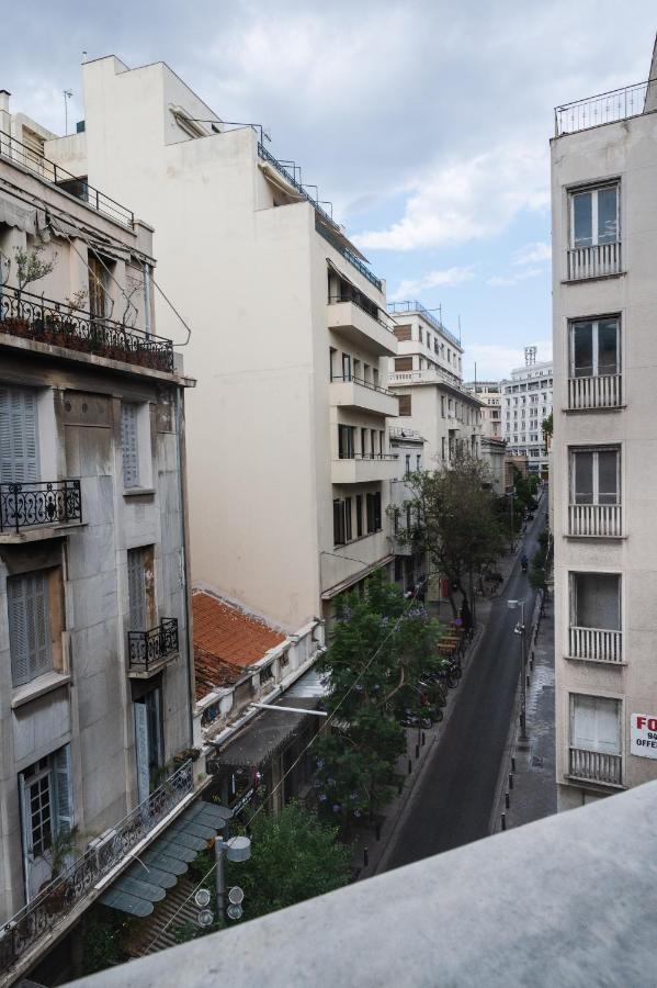 Polytimon, An Athenian Neoclassical Apartment Exterior foto